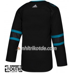 San Jose Sharks Trikot Blank Adidas Alternate 2018-19 Authentic - Kinder